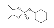 cyclohexyl diethyl phosphate Structure