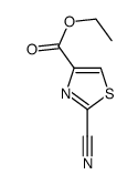 4-Thiazolecarboxylicacid,2-cyano-,ethylester(9CI) structure