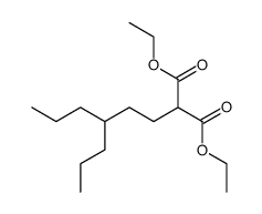 diethyl 2-(3-propylhexyl)malonate Structure