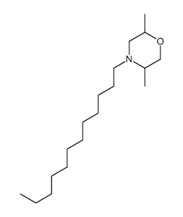 4-dodecyl-2,5-dimethylmorpholine Structure