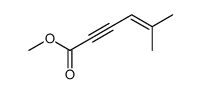 methyl 5-methylhex-4-en-2-ynoate结构式