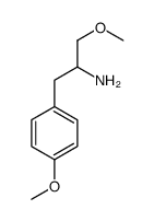 Benzeneethanamine, 4-methoxy-alpha-(methoxymethyl)- (9CI) structure