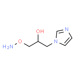 1H-Imidazole-1-ethanol,alpha-[(aminooxy)methyl]-(9CI) structure