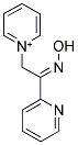 1-[2-(HYDROXYIMINO)-2-PYRIDIN-2-YLETHYL]PYRIDINIUM Structure