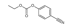 ethyl 4-cyanophenyl carbonate结构式