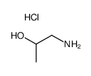 1-氨基-2-丙醇盐酸盐结构式
