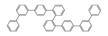 4,4'''-di(3-biphenylyl)-o-quaterphenyl结构式