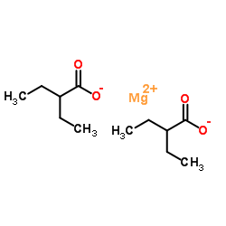Magnesium bis(2-ethylbutanoate) structure
