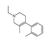 3-Picoline,1-ethyl-1,2,5,6-tetrahydro-4-o-tolyl-(8CI)结构式