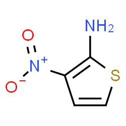 2-Thiophenamine,3-nitro-(9CI) structure