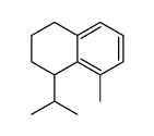 8-methyl-1-propan-2-yl-1,2,3,4-tetrahydronaphthalene Structure