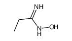 N-hydroxy-propionamidine结构式
