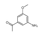 Ethanone, 1-(3-amino-5-methoxyphenyl)- (9CI)结构式