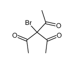 3-acetyl-3-bromo-pentane-2,4-dione Structure