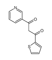 1-(3-pyridyl)-3-(2-thienyl)-1,3-propanedione Structure
