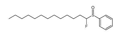 ((1-fluorotridecyl)sulfinyl)benzene结构式