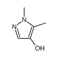 1,5-dimethyl-1H-pyrazol-4-ol结构式