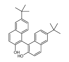 6-tert-butyl-1-(6-tert-butyl-2-hydroxynaphthalen-1-yl)naphthalen-2-ol Structure
