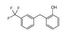 Phenol, 2-[[3-(trifluoromethyl)phenyl]methyl] Structure