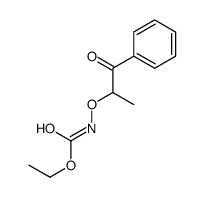 ethyl N-(1-oxo-1-phenylpropan-2-yl)oxycarbamate结构式