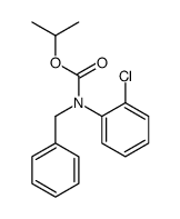 propan-2-yl N-benzyl-N-(2-chlorophenyl)carbamate Structure