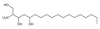 2-aminooctadecane-1,3,5-triol结构式