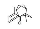 6-(3,3-dimethyl-2-bicyclo[2.2.1]heptanylidene)-4-methylhex-4-en-3-one结构式