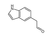 2-(1H-indol-5-yl)acetaldehyde Structure