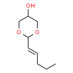 (E)-2-hexen-1-al glyceryl acetal结构式