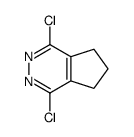 1,4-二氯-6,7-二氢-5H-环戊并[d]吡嗪结构式
