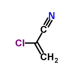 2-氯丙烯腈结构式