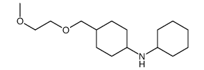 N-cyclohexyl-4-(2-methoxyethoxymethyl)cyclohexan-1-amine Structure