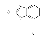 2-sulfanylidene-3H-1,3-benzothiazole-7-carbonitrile Structure