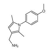 [1-(4-methoxyphenyl)-2,5-dimethylpyrrol-3-yl]methanamine Structure