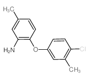 2-(4-Chloro-3-methylphenoxy)-5-methylphenylamine Structure