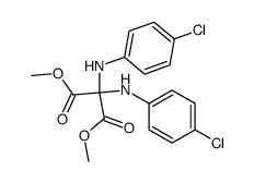 dimethyl di(p-chlorophenylamino)malonate结构式