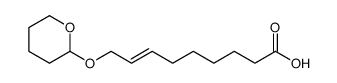 7-Nonenoic acid, 9-[(tetrahydro-2H-pyran-2-yl)oxy] Structure
