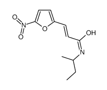 N-butan-2-yl-3-(5-nitrofuran-2-yl)prop-2-enamide Structure