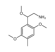 2-(2,5-dimethoxy-4-methylphenyl)-2-methoxyethanamine结构式