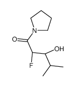 (2R,3S)-2-fluoro-3-hydroxy-4-methyl-1-pyrrolidin-1-ylpentan-1-one Structure