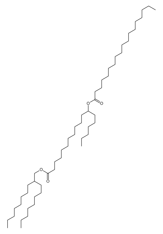 2-octyldecyl 12-[(1-oxooctadecyl)oxy]octadecanoate structure