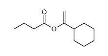 butyric acid-(1-cyclohexyl-vinyl ester) Structure