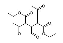 diethyl 2,4-diacetyl-3-formylpentanedioate Structure