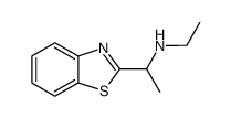 (1-Benzothiazol-2-yl-ethyl)-ethyl-amine Structure