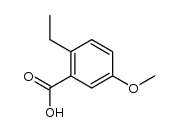 2-ethyl-5-methoxy-benzoic acid Structure
