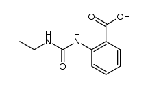 2-(N1-ethylureido)benzoic acid结构式