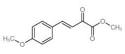 METHYL 4-(4-METHOXYPHENYL)-2-OXOBUT-3-ENOATE结构式