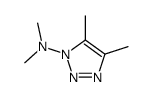 N,N,4,5-tetramethyltriazol-1-amine结构式