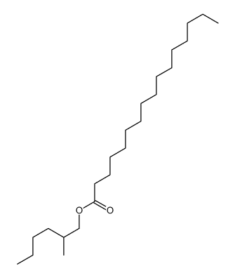 2-methylhexyl hexadecanoate结构式