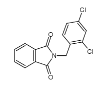 N-(2,4-dichloro-benzyl)-phthalimide结构式
